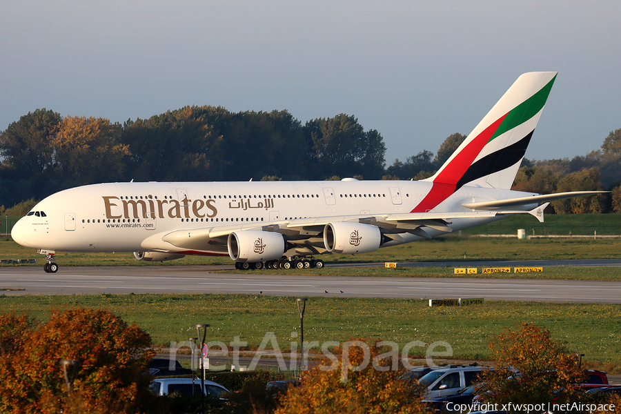 Emirates Airbus A380-861 (F-WWAM) | Photo 477465