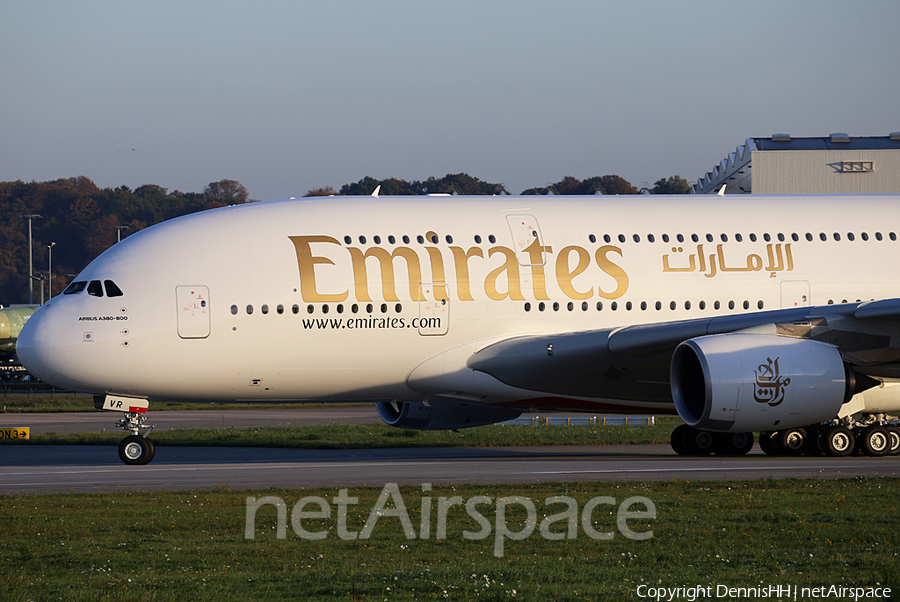 Emirates Airbus A380-861 (F-WWAM) | Photo 477524