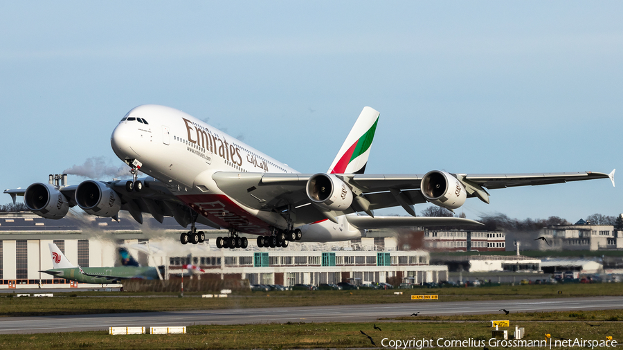 Emirates Airbus A380-861 (F-WWAM) | Photo 483104