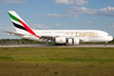 Emirates Airbus A380-861 (F-WWAM) at  Hamburg - Finkenwerder, Germany