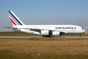 Air France Airbus A380-861 (F-WWAN) at  Hamburg - Finkenwerder, Germany