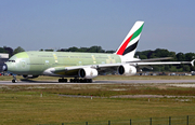 Emirates Airbus A380-861 (F-WWAN) at  Hamburg - Finkenwerder, Germany