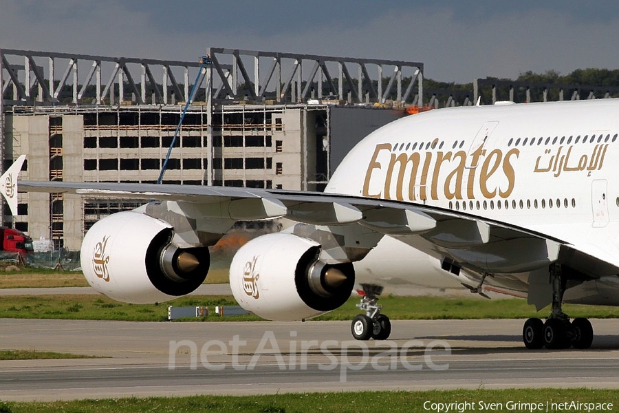 Emirates Airbus A380-861 (F-WWAO) | Photo 16026