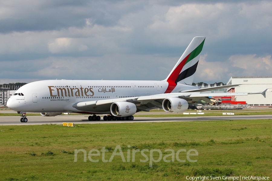 Emirates Airbus A380-861 (F-WWAO) | Photo 20031