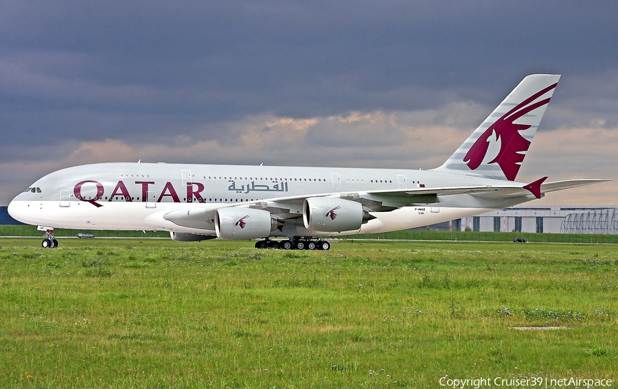 Qatar Airways Airbus A380-861 (F-WWAO) | Photo 131048