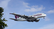 Qatar Airways Airbus A380-861 (F-WWAO) at  Hamburg - Finkenwerder, Germany