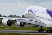 Thai Airways International Airbus A380-841 (F-WWAO) at  Hamburg - Finkenwerder, Germany