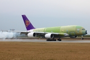 Thai Airways International Airbus A380-841 (F-WWAO) at  Hamburg - Finkenwerder, Germany