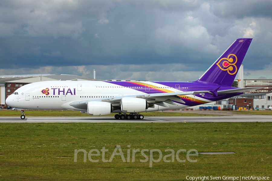 Thai Airways International Airbus A380-841 (F-WWAO) | Photo 34593