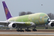 Thai Airways International Airbus A380-841 (F-WWAO) at  Hamburg - Finkenwerder, Germany