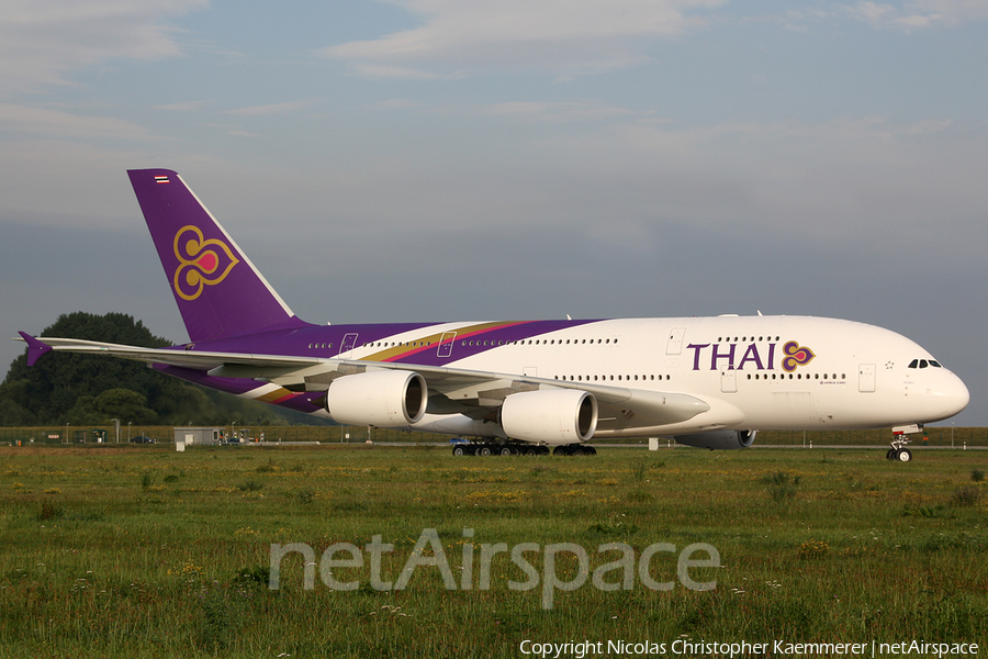 Thai Airways International Airbus A380-841 (F-WWAO) | Photo 9877