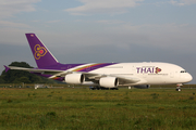 Thai Airways International Airbus A380-841 (F-WWAO) at  Hamburg - Finkenwerder, Germany