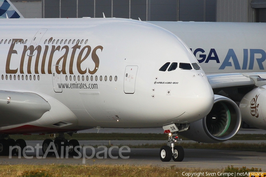 Emirates Airbus A380-861 (F-WWAP) | Photo 90761