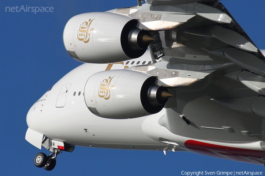 Emirates Airbus A380-861 (F-WWAP) | Photo 90765