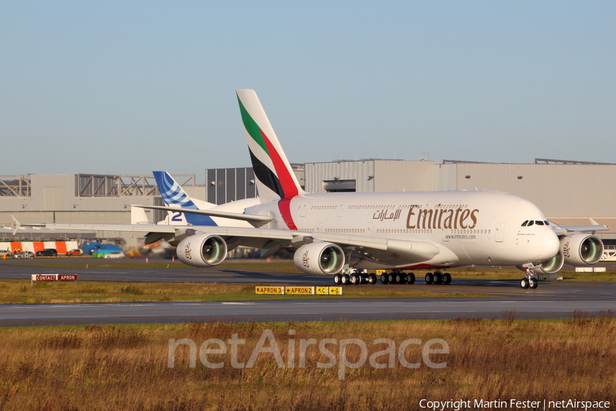 Emirates Airbus A380-861 (F-WWAP) | Photo 93008