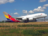 Asiana Airlines Airbus A380-841 (F-WWAQ) at  Hamburg - Finkenwerder, Germany
