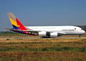 Asiana Airlines Airbus A380-841 (F-WWAQ) at  Hamburg - Finkenwerder, Germany