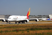 Asiana Airlines Airbus A380-841 (F-WWAQ) at  Hamburg - Finkenwerder, Germany