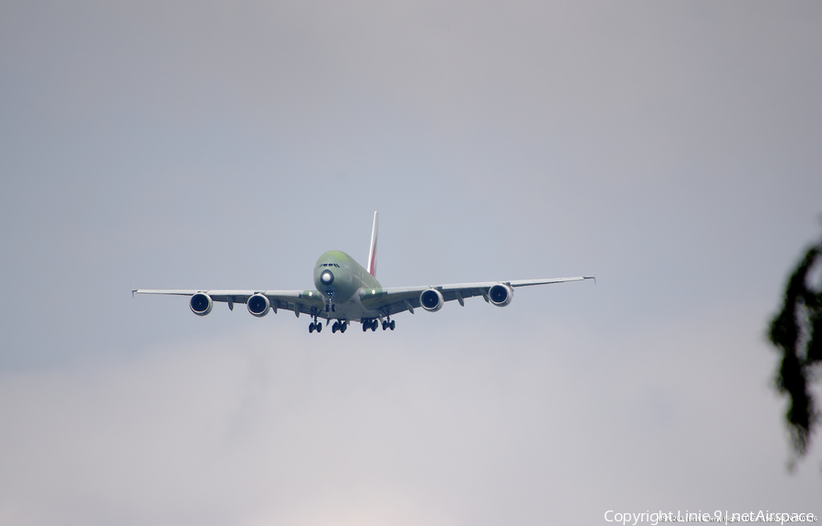 Emirates Airbus A380-861 (F-WWAQ) | Photo 80275