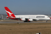 Qantas Airbus A380-842 (F-WWAQ) at  Hamburg - Finkenwerder, Germany