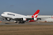 Qantas Airbus A380-842 (F-WWAQ) at  Hamburg - Finkenwerder, Germany