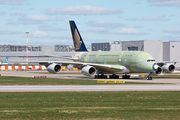 Singapore Airlines Airbus A380-841 (F-WWAQ) at  Hamburg - Finkenwerder, Germany