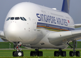 Singapore Airlines Airbus A380-841 (F-WWAQ) at  Hamburg - Finkenwerder, Germany