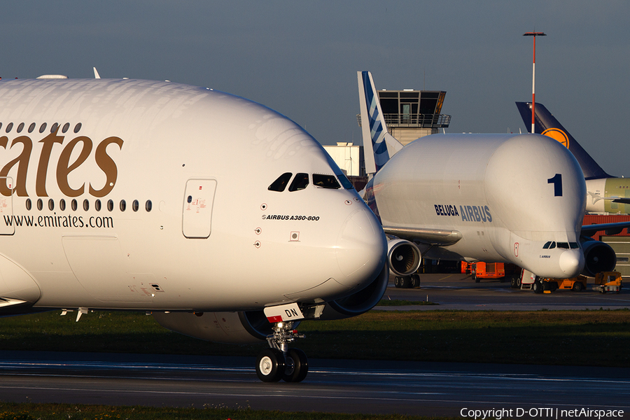 Emirates Airbus A380-861 (F-WWAR) | Photo 325031