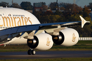 Emirates Airbus A380-861 (F-WWAR) at  Hamburg - Finkenwerder, Germany