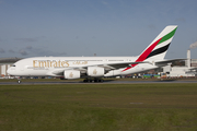 Emirates Airbus A380-861 (F-WWAR) at  Hamburg - Finkenwerder, Germany