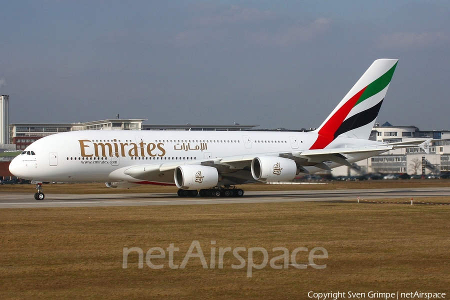 Emirates Airbus A380-861 (F-WWAR) | Photo 42219