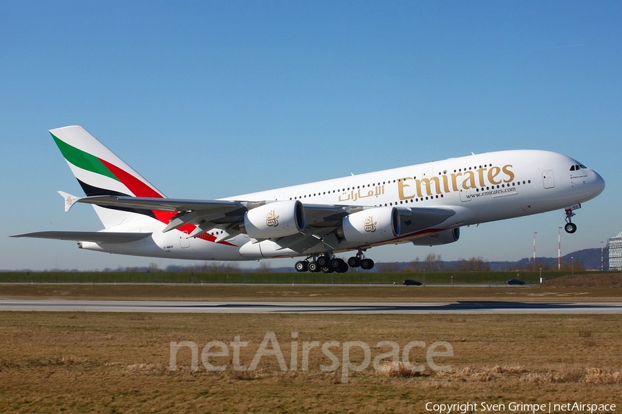 Emirates Airbus A380-861 (F-WWAR) | Photo 42756