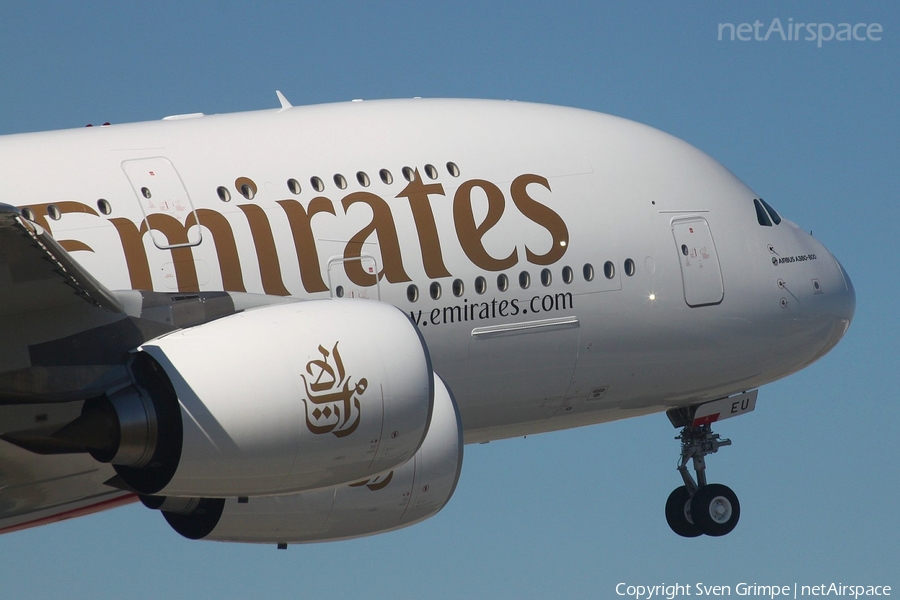 Emirates Airbus A380-861 (F-WWAR) | Photo 42846