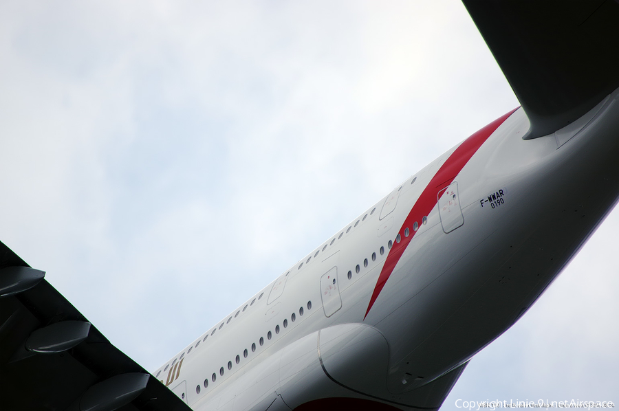 Emirates Airbus A380-861 (F-WWAR) | Photo 83903