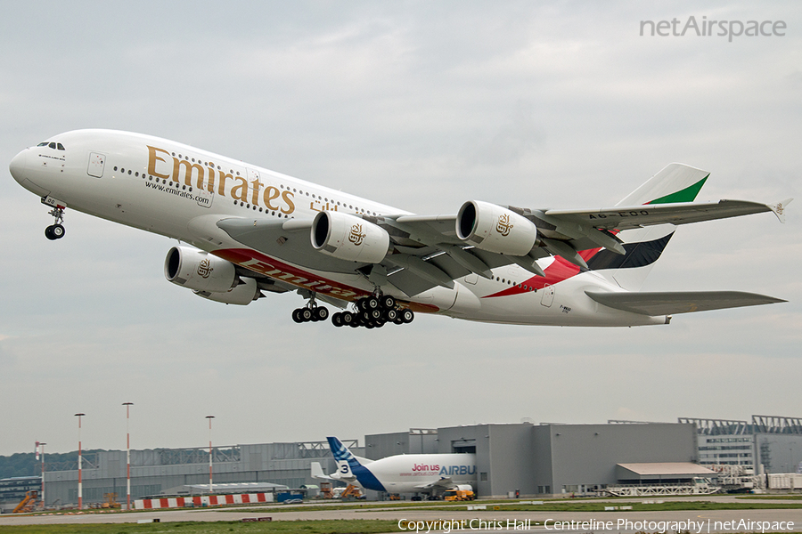 Emirates Airbus A380-861 (F-WWAR) | Photo 84056