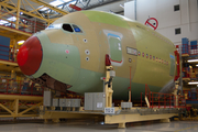 Emirates Airbus A380-861 (F-WWAS) at  Hamburg - Finkenwerder, Germany