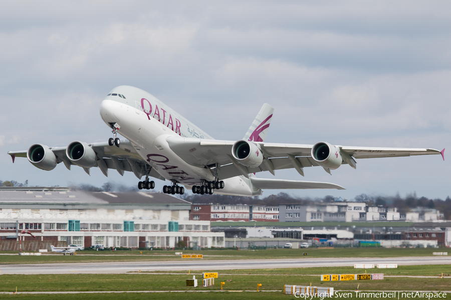 Qatar Airways Airbus A380-861 (F-WWAS) | Photo 154653