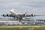 Qatar Airways Airbus A380-861 (F-WWAS) at  Hamburg - Finkenwerder, Germany