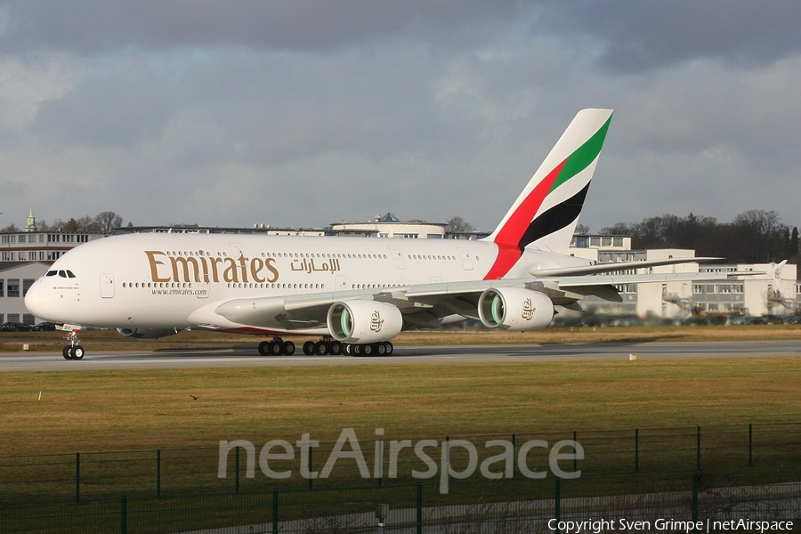 Emirates Airbus A380-861 (F-WWAT) | Photo 92882