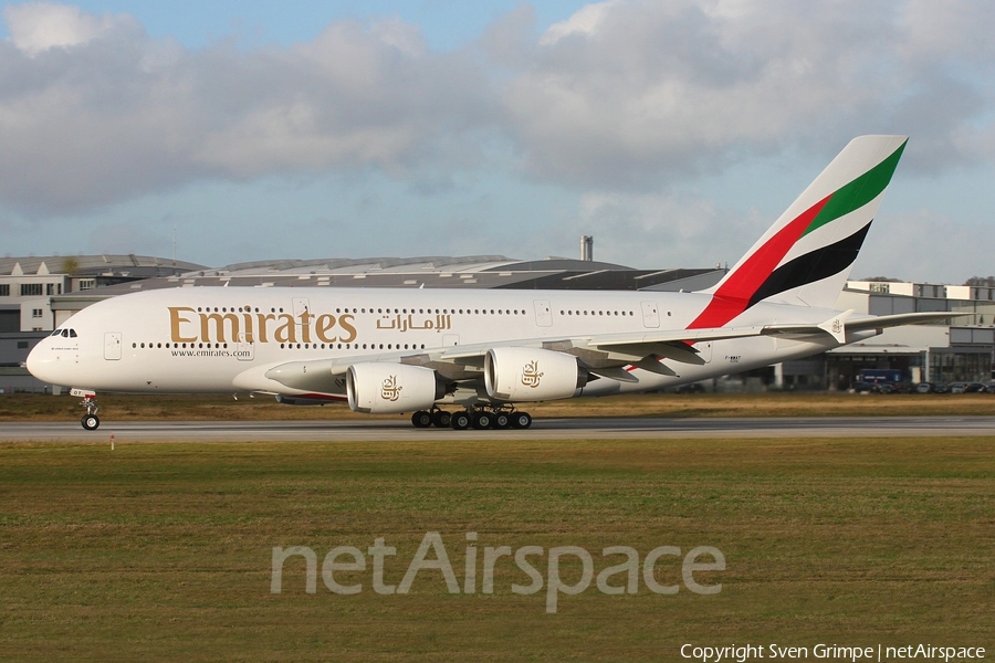 Emirates Airbus A380-861 (F-WWAT) | Photo 93427