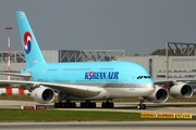 Korean Air Airbus A380-861 (F-WWAT) at  Hamburg - Finkenwerder, Germany