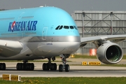 Korean Air Airbus A380-861 (F-WWAT) at  Hamburg - Finkenwerder, Germany