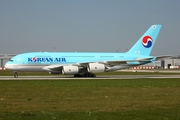 Korean Air Airbus A380-861 (F-WWAT) at  Hamburg - Finkenwerder, Germany