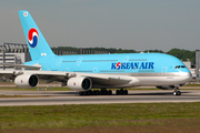 Korean Air Airbus A380-861 (F-WWAT) at  Hamburg - Finkenwerder, Germany