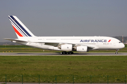 Air France Airbus A380-861 (F-WWAU) at  Hamburg - Finkenwerder, Germany