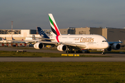 Emirates Airbus A380-842 (F-WWAU) at  Hamburg - Finkenwerder, Germany