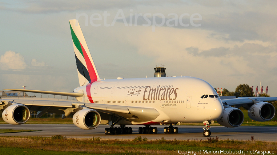 Emirates Airbus A380-861 (F-WWAU) | Photo 118534