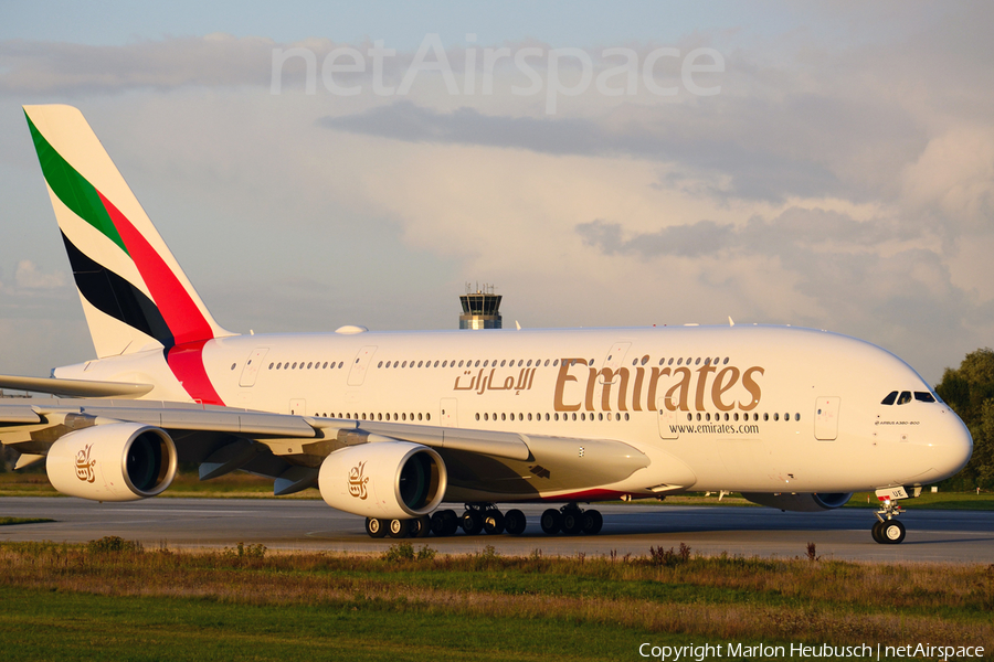 Emirates Airbus A380-861 (F-WWAU) | Photo 118535