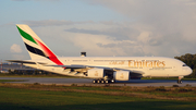 Emirates Airbus A380-861 (F-WWAU) at  Hamburg - Finkenwerder, Germany