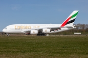 Emirates Airbus A380-842 (F-WWAV) at  Hamburg - Finkenwerder, Germany